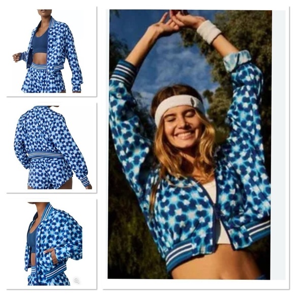 Free People Movement Jackets & Blazers - Free People Movement Top Seed Tennis Jacket